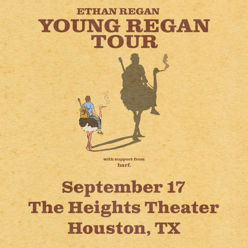 Ethan Regan: Young Regan Tour with special guest harf.