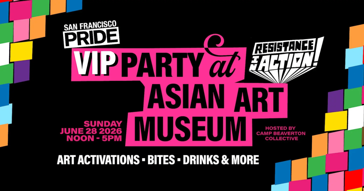 SF Pride VIP Party: Resistance in Action in San Francisco at Asian