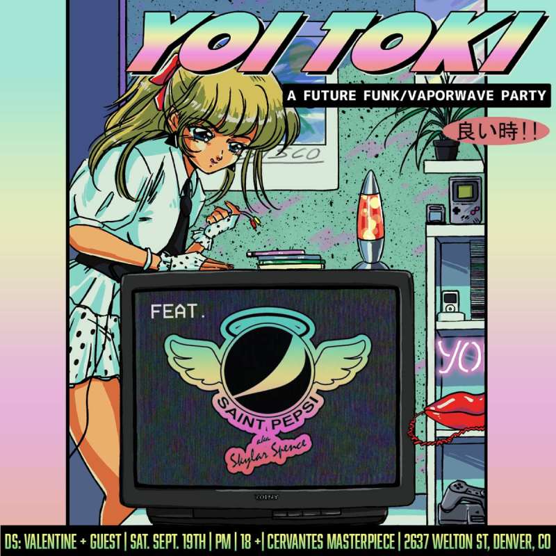 Yoi Toki - A Future Funk/Vaporwave Party ft. Saint Pepsi