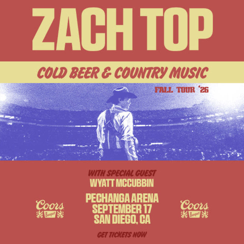 Zach Top: Cold Beer & Country Music Tour 2026