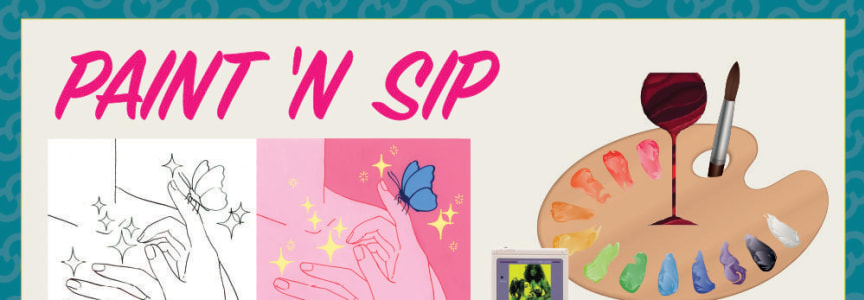 Paint 'N Sip at Good Vibrations