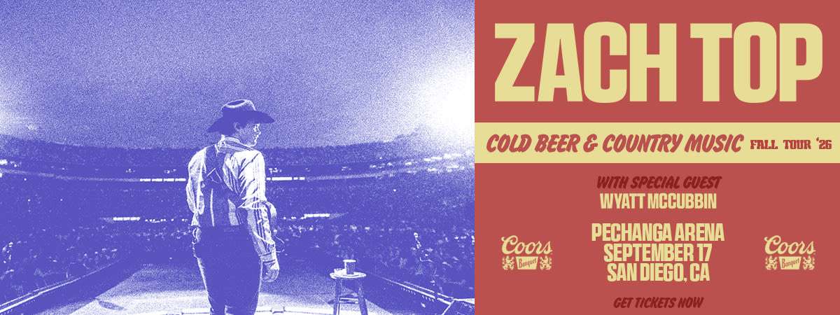 Zach Top: Cold Beer & Country Music Tour 2026