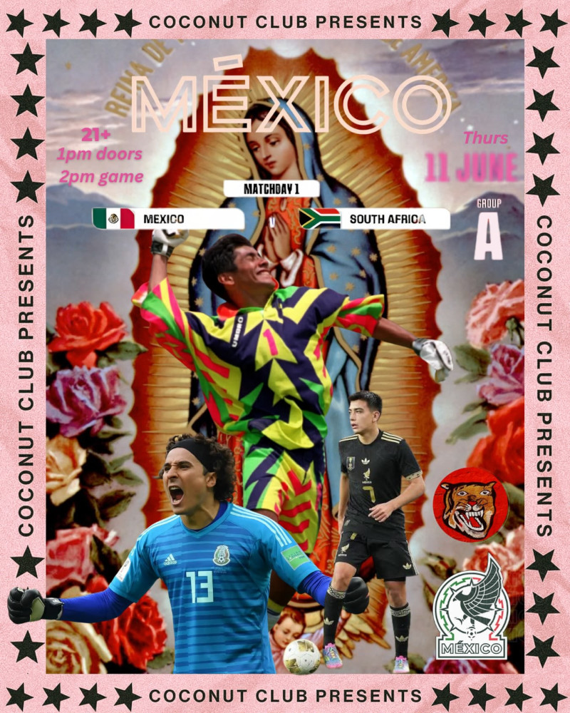 Mexico v South Africa Watch Party in Austin at Coconut Club