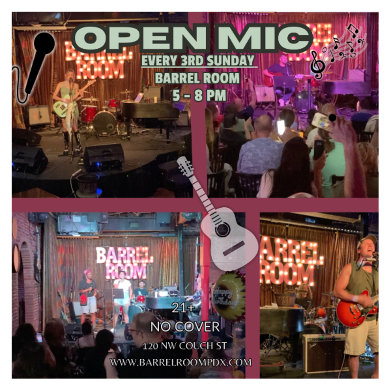 Open Mic at The Barrel Room!