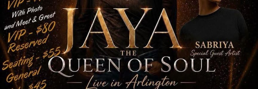 JAYA The Queen of Soul - Live in Arlington