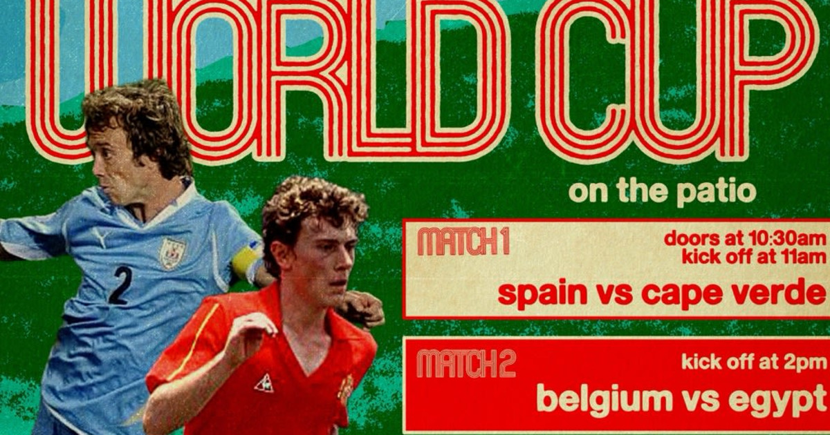 WORLD CUP Day 5 - Spain vs Cape Verde & more! in Austin at Hotel Vegas