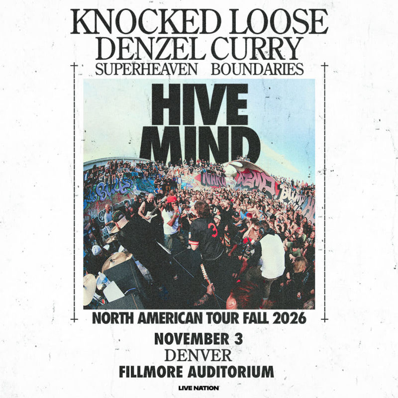 Knocked Loose, Denzel Curry, Superheaven, Boundaries