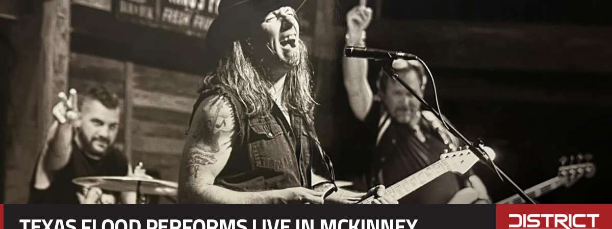 Blues Band, Texas Flood Performs Live in McKinney