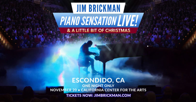 Jim Brickman Piano Sensation & a little bit of Christmas