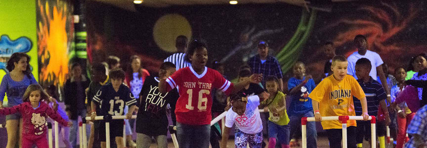 Family Neon Glow Skate