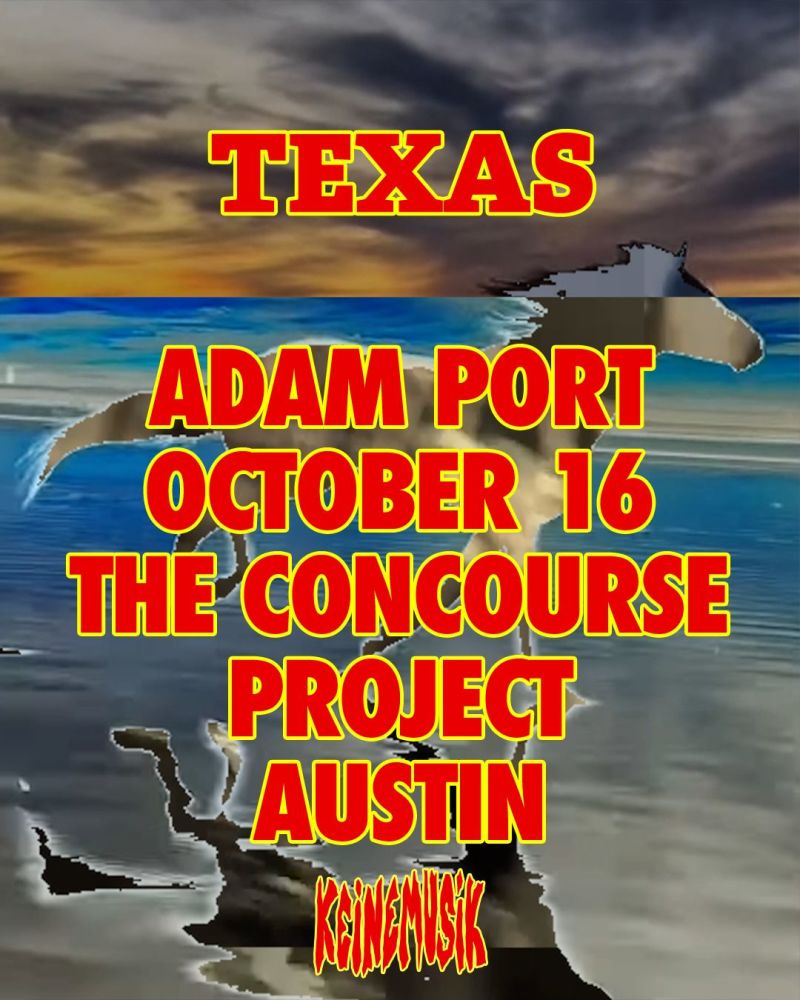 Adam Port (KEINEMUSIK) at The Concourse Project