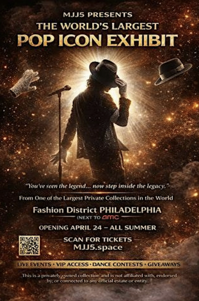 Michael Jackson: The World's Largest Pop Icon Exhibit in