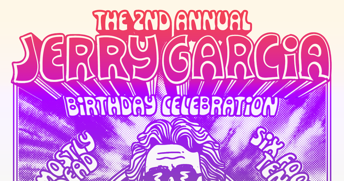 Jerry Garcia Birthday Celebration w/ Mostly Dead, Flounders, Six Foot Ten, and The Mighty High