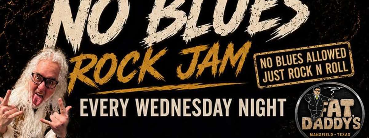 No Blues Rock Jam!