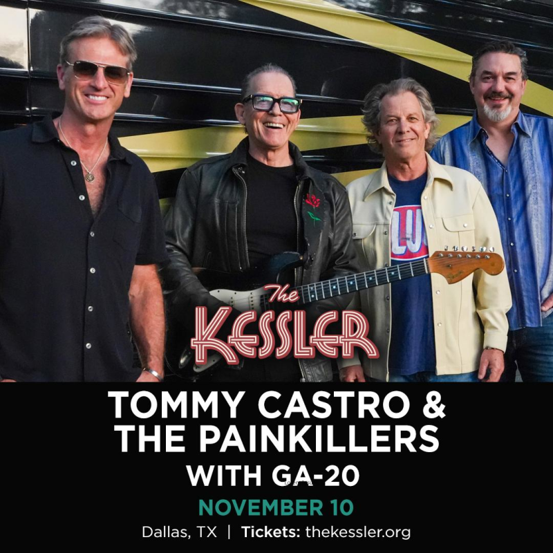 Tommy Castro & The Painkillers with special guest GA-20
