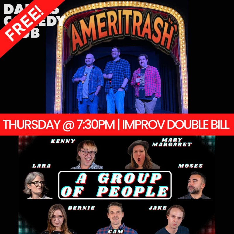 Free Improv Show! Featuring: Ameritrash & A Group of People