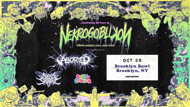 20 Years of Nekrogoblikon with Special Guests Aborted