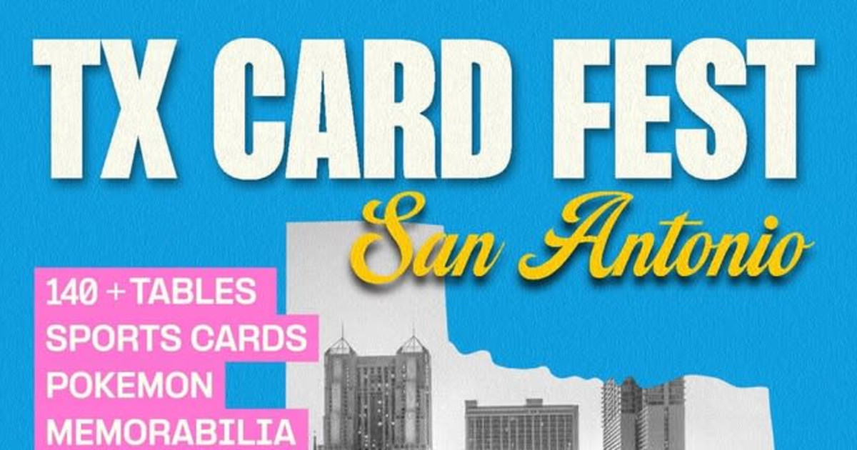 pokemon card show san antonio TX Card Fest San Antonio