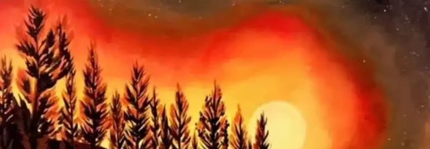 Fiery Night