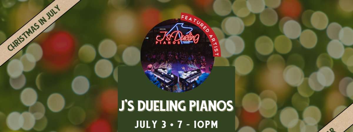 J's Dueling Pianos LIVE at Holly Jolly Pop-Up Bar!