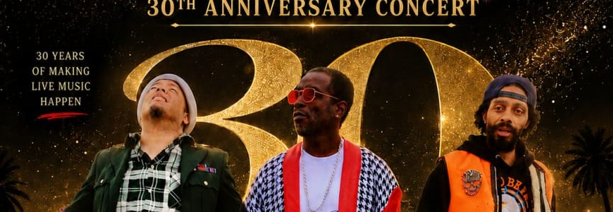 Sean Healy Presents 30th Anniversary Concert w/ The Pharcyde + Guests