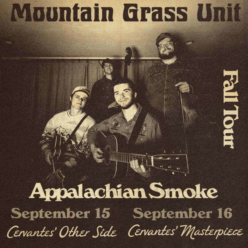 Mountain Grass Unit **TUESDAY 9/15**