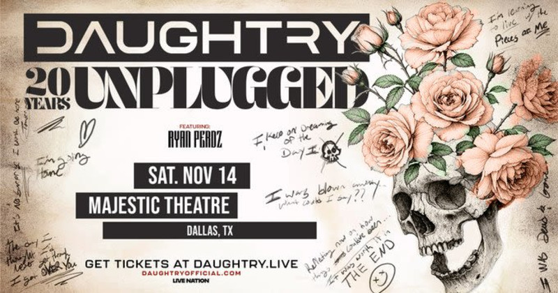 Daughtry - 20 Years Unplugged Tour