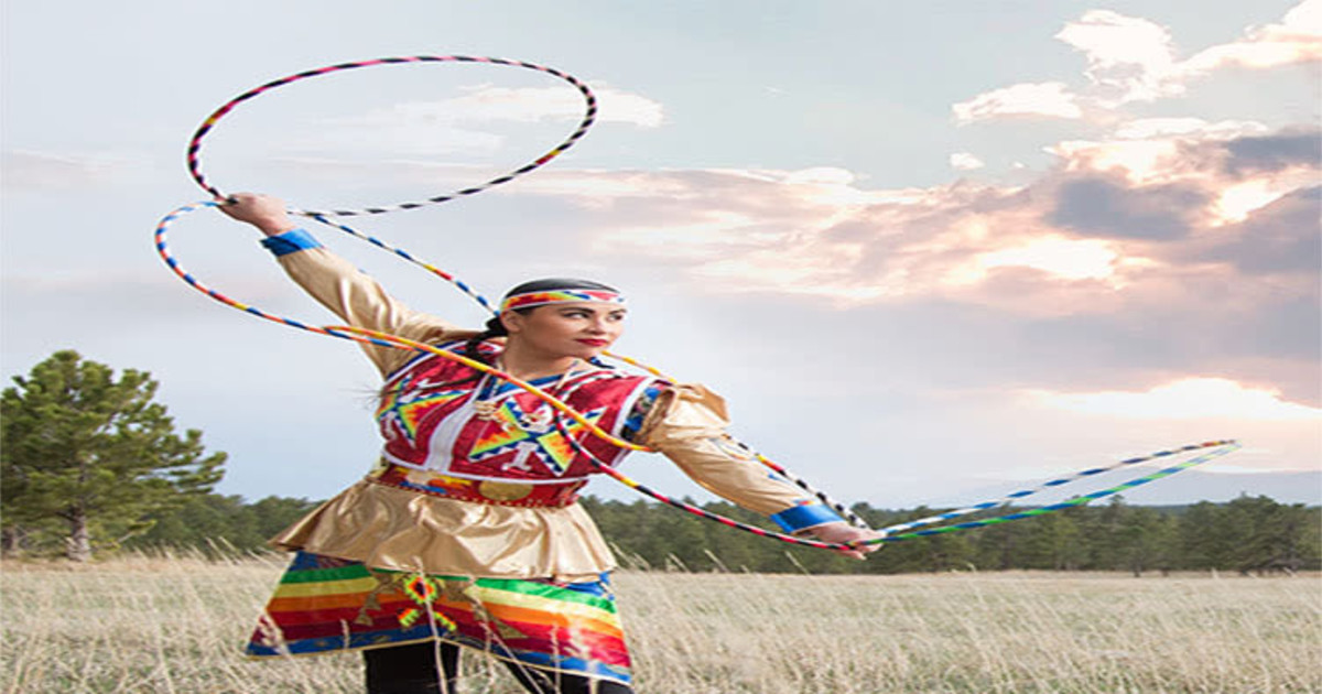 Hoop Dancing with Starr Chief Eagle