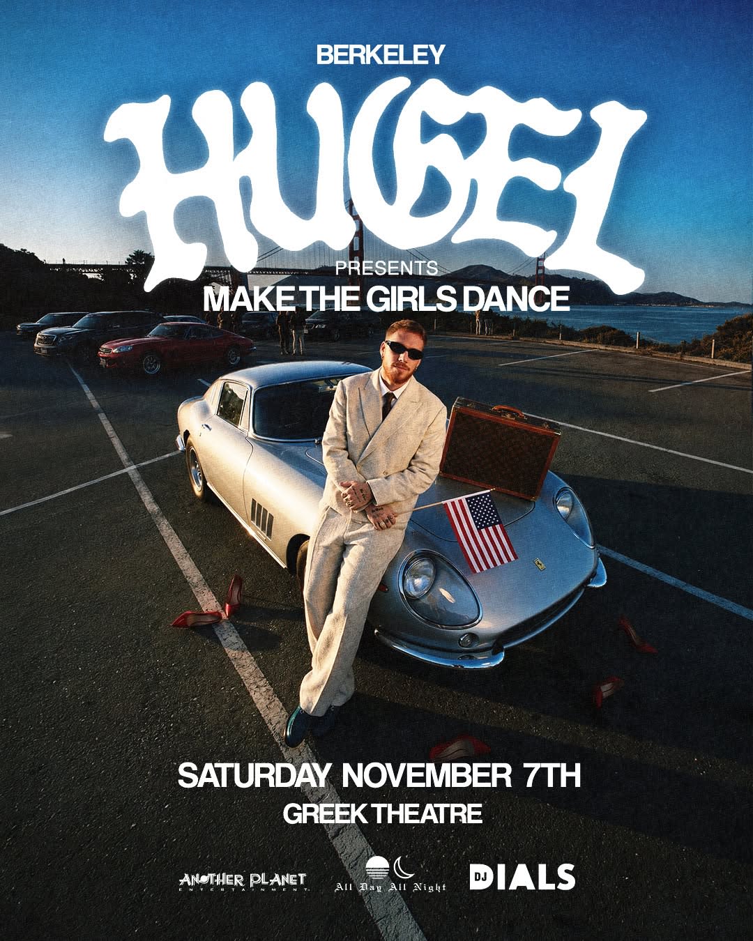 Hugel in Berkeley at Greek Theatre