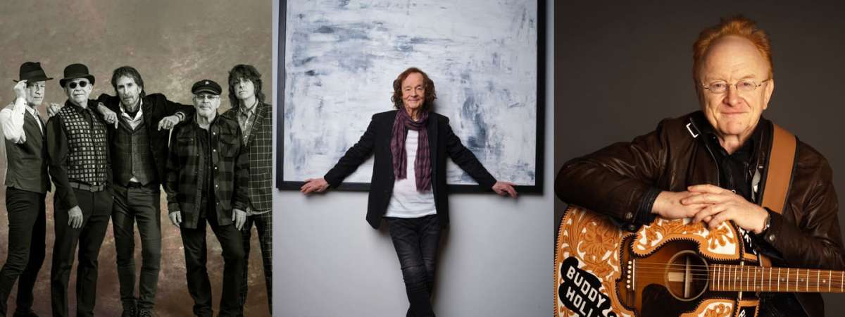 The FIXX, Colin Blunstone (The Voice of The Zombies) & Peter Asher