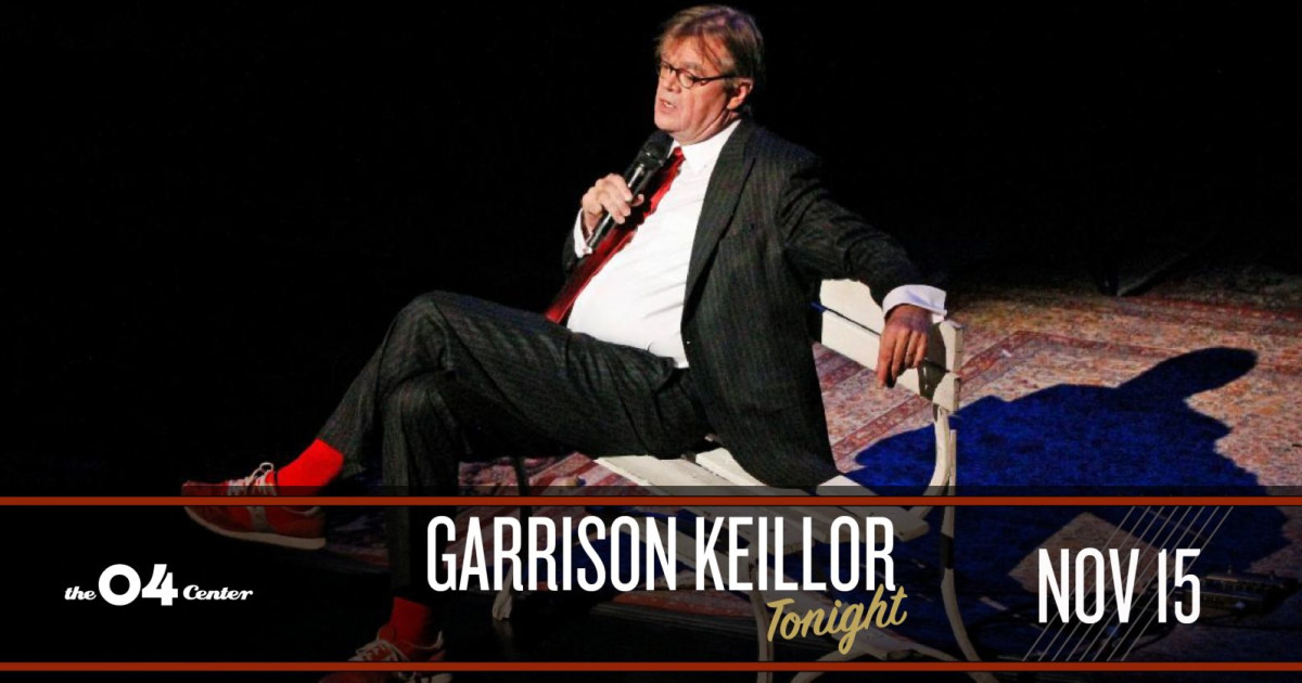 Garrison Keillor Tonight Austin concert poster