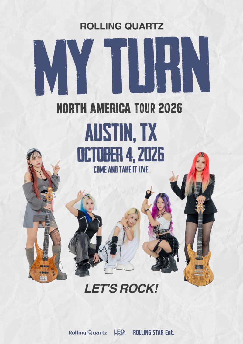 ROLLING QUARTZ: My Turn North America Tour 2026