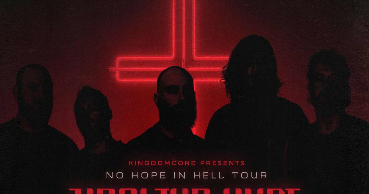 HEAL THE HURT: No Hope In Hell Tour Austin concert poster