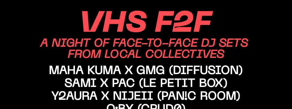 VHS F2F (Main Room Event)