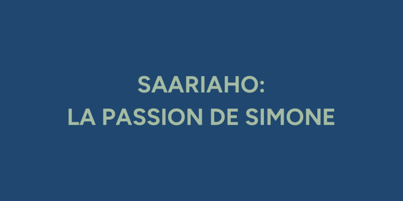 La Passion de Simone