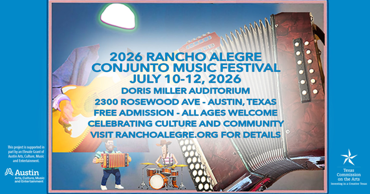 2026 RANCHO ALEGRE CONJUNTO MUSIC FESTIVAL in Austin at Doris