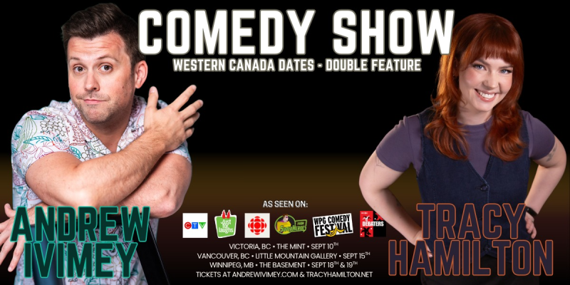Comedy Double Feature - Andrew Ivimey & Tracy Hamilton