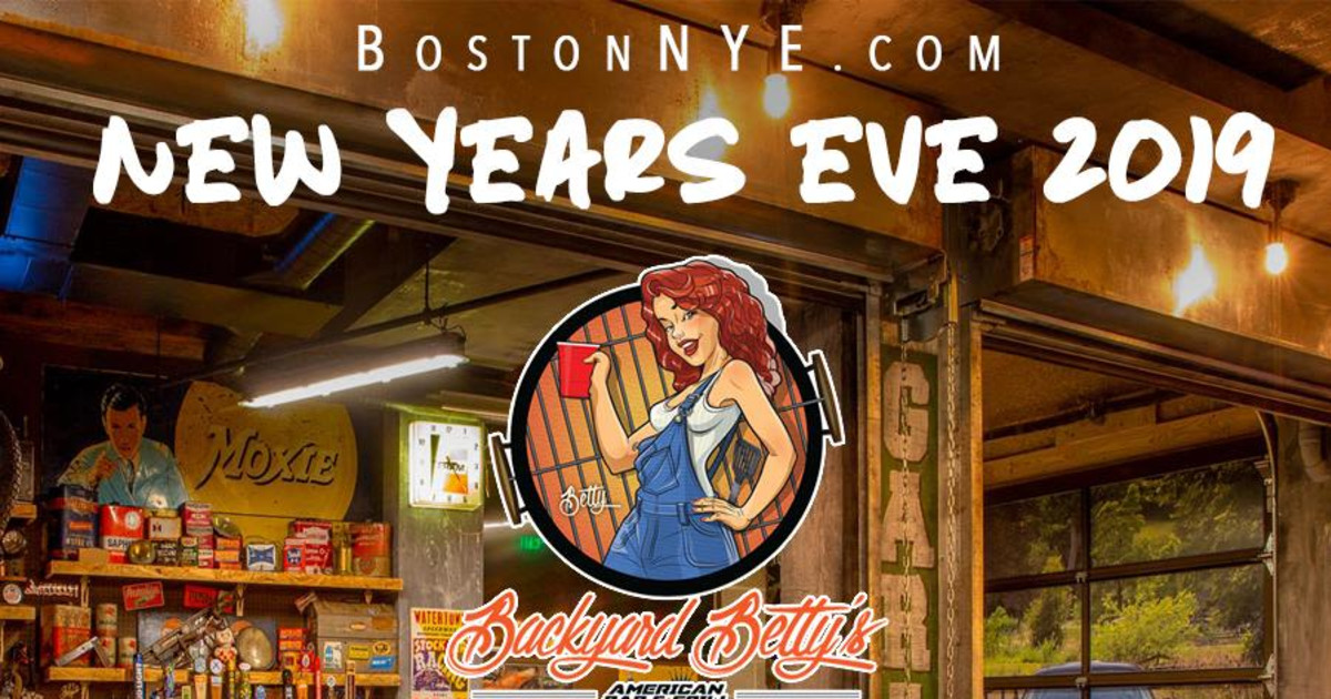 Backyard Betty's New Years Eve 2020 Southie in Boston at