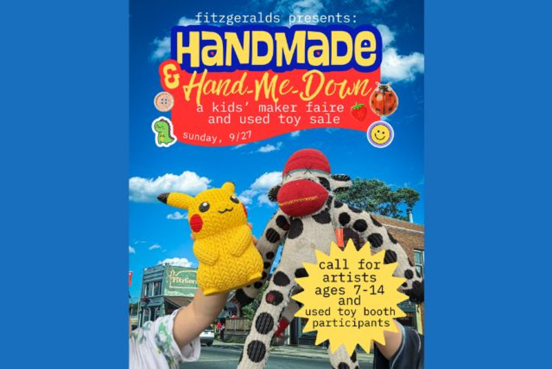 Handmade & Hand-me-down: A Kids’ Maker Faire & Used Toy Sale!