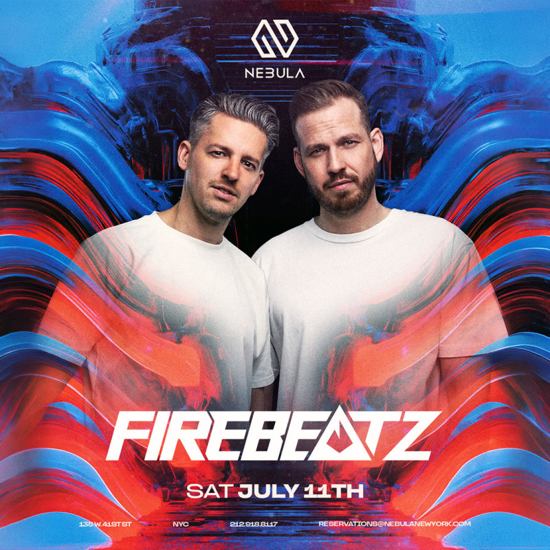 Firebeatz in New York at Nebula