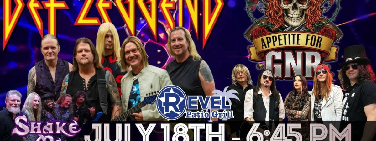 Def Leppard Trib. - Def Leggend & GNR Trib. - Appetite for GNR & Shake Me