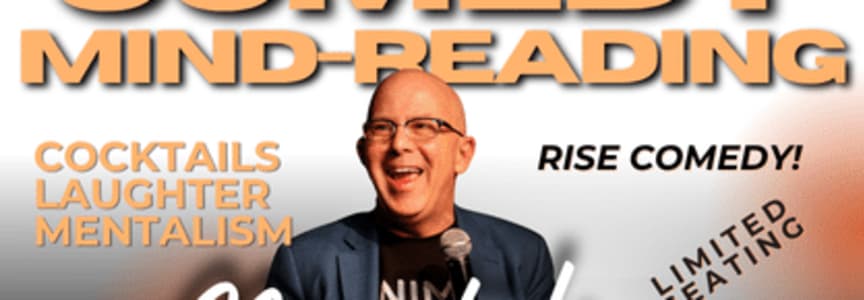Mentalism on the Rocks. Comedy Mind-Reading with Brad Montgomery