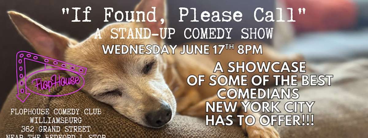 If Found Please Call: A Stand-Up Comedy Show