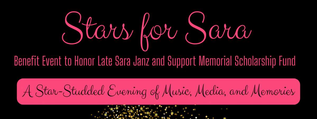 Save The Date!!! “Stars For Sara”