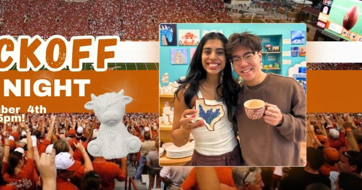 UT Kickoff Paint Night at Brentwood