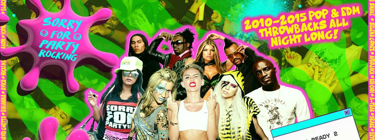 SORRY FOR PARTY ROCKING (2010-2015 Pop & EDM All Night Long!)