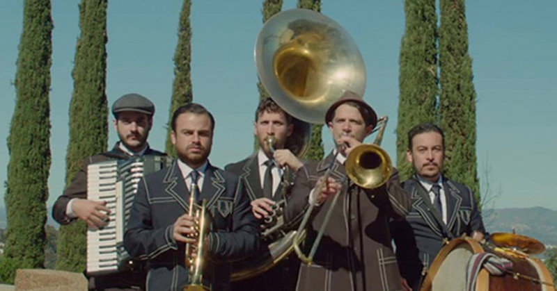 The Blasting Company plays "Over The Garden Wall"