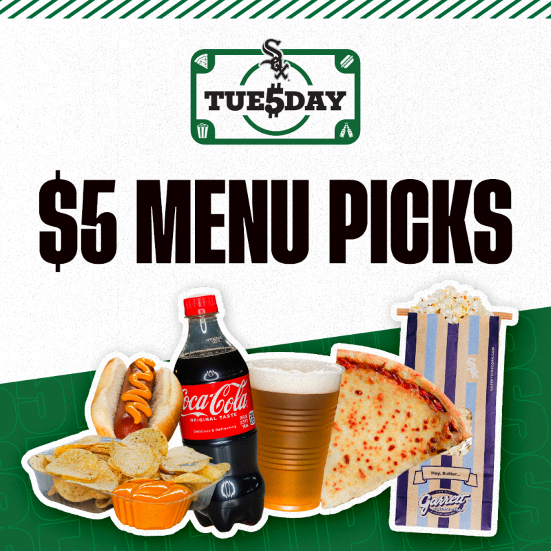 $5 TUESDAYS at RATE FIELD