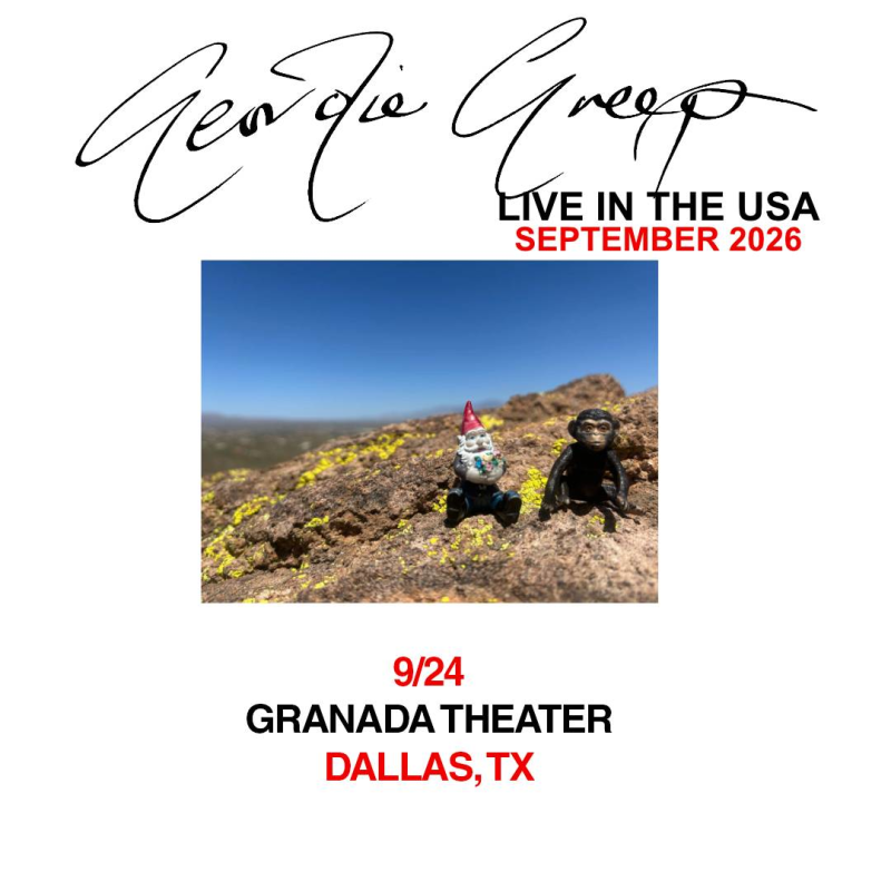 Geordie Greep - An Evening With