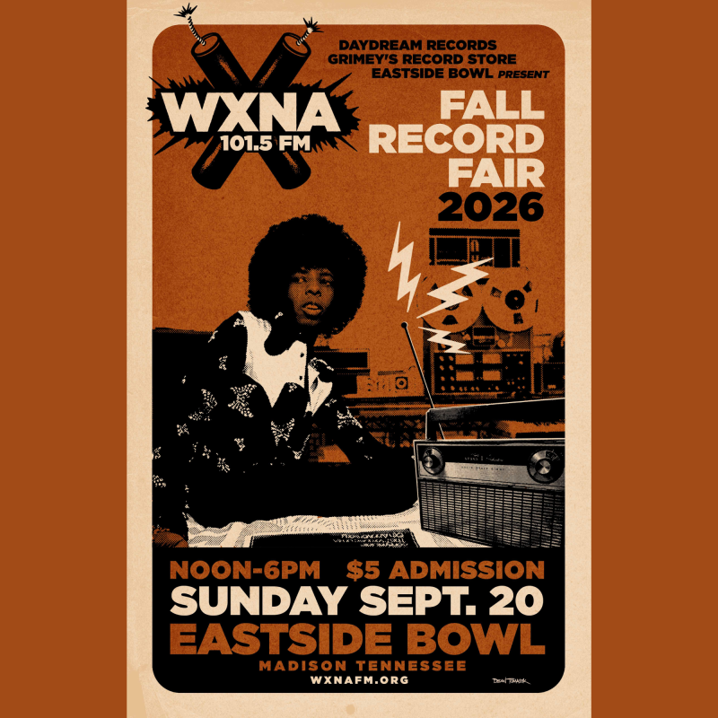 WXNA Fall Record Fair 2026